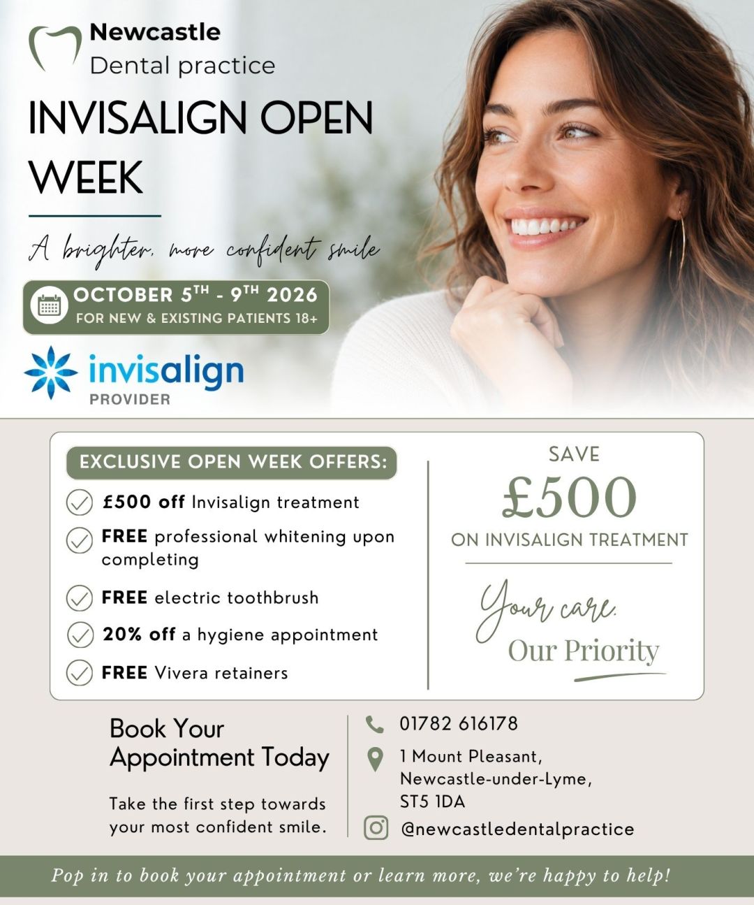 Invisalign Open Event Week | October 5th - 9th 2026