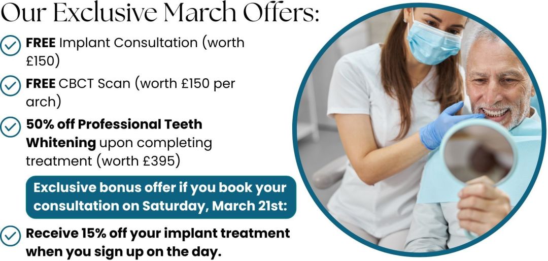 Join Us For Our Implant Event from March 2nd - 31st 2026 | Special Bonus Day: Saturday 21st March!