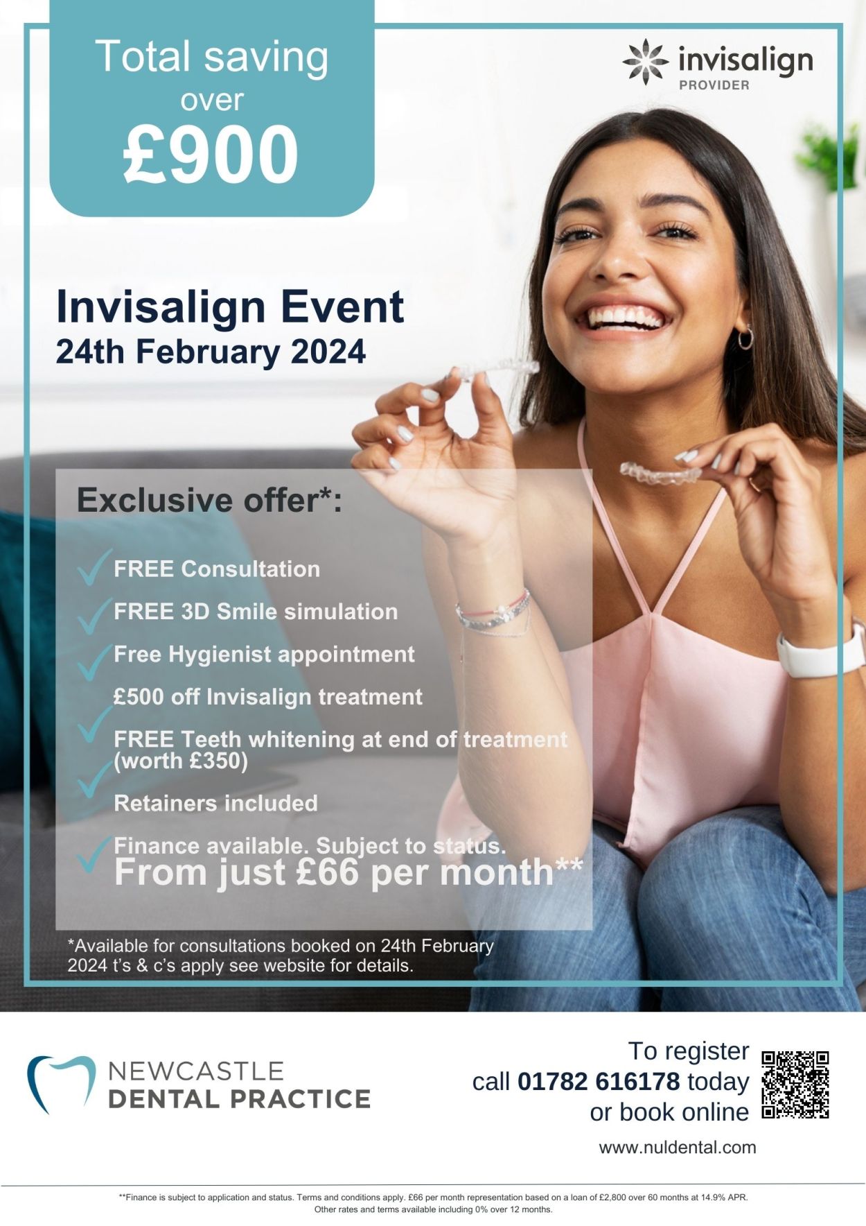 Invisalign save £900 with our latest promotion
